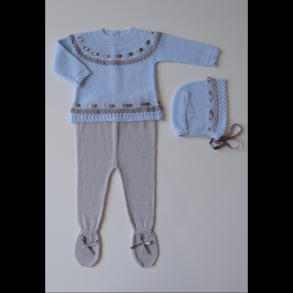 Baby Boy knit set NEW